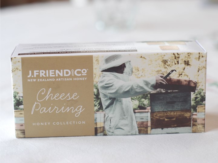 J Friend and Co Cheese pairing honey